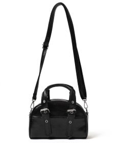 WEGO ハトメハンドルミニボストンショルダー