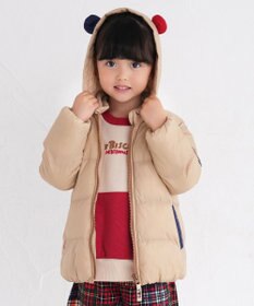 MIKI HOUSE HOT BISCUITS 【80-120cm】 シンクラウド 中綿ジャンパー