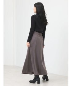 earth music&ecology リボンフレアスカート