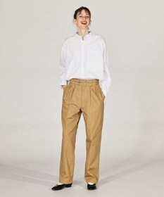 LENO BAND COLLAR SHIRTS 《UNISEX》 バンドカラーシャツ