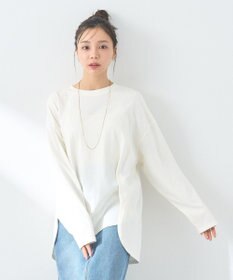 earth music&ecology ラウンドルーズロンＴ