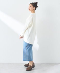 earth music&ecology ラウンドルーズロンＴ