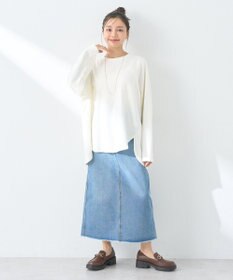 earth music&ecology ラウンドルーズロンＴ