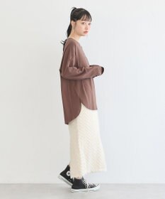 earth music&ecology ラウンドルーズロンＴ