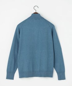 JOSEPH ABBOUD 【チクチクしない/イージーケア/3シーズン対応/サスティナブル】SNOWY  スタンドジップカーディガン