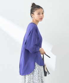 earth music&ecology ラウンドルーズロンＴ