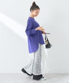 earth music&ecology ラウンドルーズロンＴ