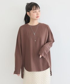 earth music&ecology ラウンドルーズロンＴ