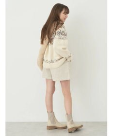 earth music&ecology スラブヤーンノルディックプルオーバー