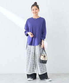 earth music&ecology ラウンドルーズロンＴ