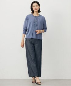 J.PRESS LADIES S 【洗える】レーヨンストレッチ カーディガン