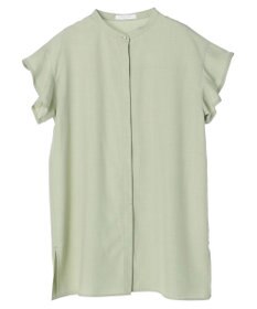 Green Parks 接触冷感　比翼シャツチュニック