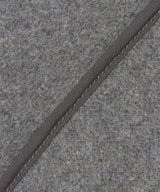 23区 【エステータ】ウールツイルジャージー スリットネック ブラウス