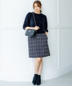 組曲 ナイロンファー半袖プルオーバー