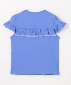 組曲 KIDS 【UVケア】【150-160㎝】フレアラッフル Tシャツ