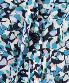 自由区 L 【洗える】フラワーペタルプリント ワンピース