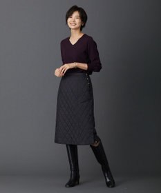 J.PRESS LADIES 高密度パウダータフタ スカート