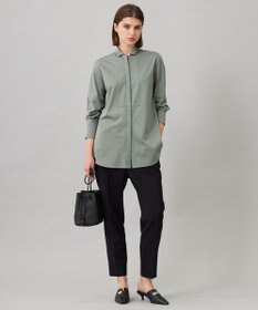 ICB 【UVカット・洗える】ウール2WAYストレッチ ドロストパンツ