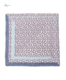 MOONBAT FURLA(フルラ）レオパードウールスカーフ 80×80㎝