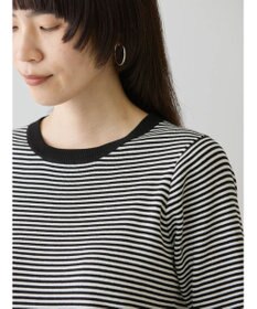 AMERICAN HOLIC ５分袖リブニットプルオーバー