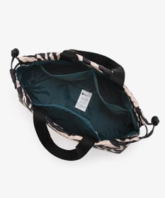 LeSportsac E/W CITY DRAWSTRING BAG??? /アップタウンラフィアゼブラ/ブラック