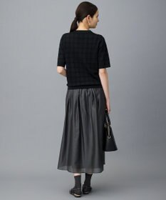 自由区 ジオメトリックアセテート プルオーバー