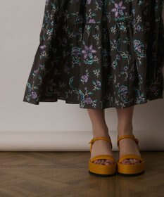 GRACE CONTINENTAL ティアードロングワンピース