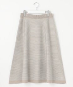 自由区 【WEB限定カラーあり・洗える】リバーシブルニット セットアップ(プルオーバー×フレアスカート)