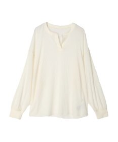 earth music&ecology シアーリブドルマンプルオーバー