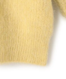 UNFILO アルパカシャギー Vネックカーディガン