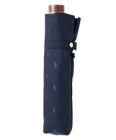 MOONBAT 【大きめ60cm】POLO RALPH LAUREN メンズ 折りたたみ傘 ジャガード 60cm