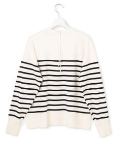 23区 【洗える】ヴィスコースストレッチ ミラノリブ ニット