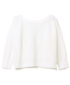 Chacott 【ノーソーイングニット】7分袖メッシュニットTシャツ