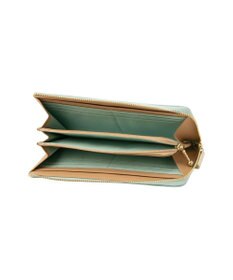 LANVIN en Bleu リュクサンブールハート Lファスナー長財布