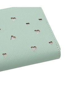 LANVIN en Bleu リュクサンブールハート Lファスナー長財布