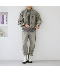MODE ET JACOMO <carino>サイドゴアビジューショートブーツ