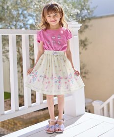 ANY KIDS 【WEB限定】7days プリント 半袖 Tシャツ