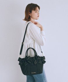 Maison de FLEUR ボリュームリボン2Wayトートバッグ