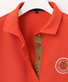 23区GOLF 【WOMEN】【吸水速乾/UVカット】エイトロックポロシャツ