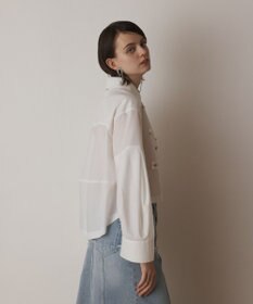 GRACE CONTINENTAL ビジューシャツ