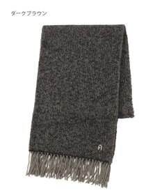 MOONBAT FURLA(フルラ）ループヤーン ツイード調ラメ入り ストール アルパカ混 日本製