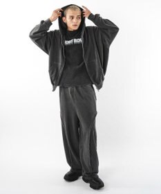 WEGO 【ユニセックス着用ITEM】バルーンBIGダブルZIPパーカー