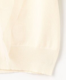 Feroux 【ご好評につき今季も登場！】チュールコンビパフスリーブ ニット