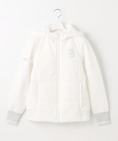 23区GOLF 【WOMEN】【撥水・ストレッチ】ニット×中綿ブルゾン