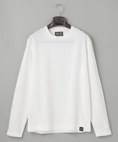 GOTAIRIKU ジャケットのインナーに最適【WEB&一部店舗限定】キレイ目 鹿の子 ビズ長袖Tシャツ