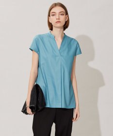 ICB L 【接触冷感・洗える】エステルラミーチンツ プルオーバーブラウス