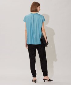 ICB L 【接触冷感・洗える】エステルラミーチンツ プルオーバーブラウス