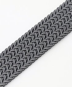 JOSEPH ABBOUD 【イタリア素材・ストレッチ・日本製】ミックスメッシュ ベルト