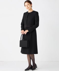 組曲 NOIR インナーマグネット リボンバッグ