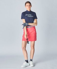 FILA GOLF／marie claire 【marie claire SPORT】 半袖モックネックシャツ